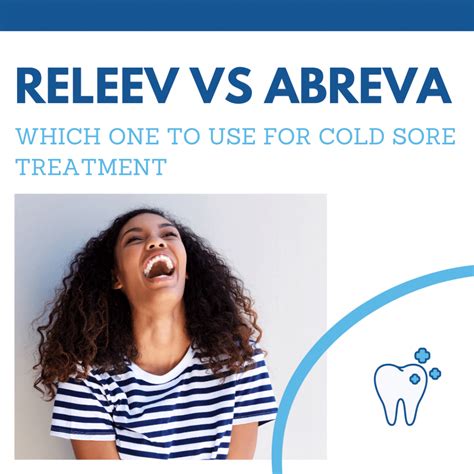 it barely got fda approval to say it speeds healing of cold sores. . Releev vs abreva
